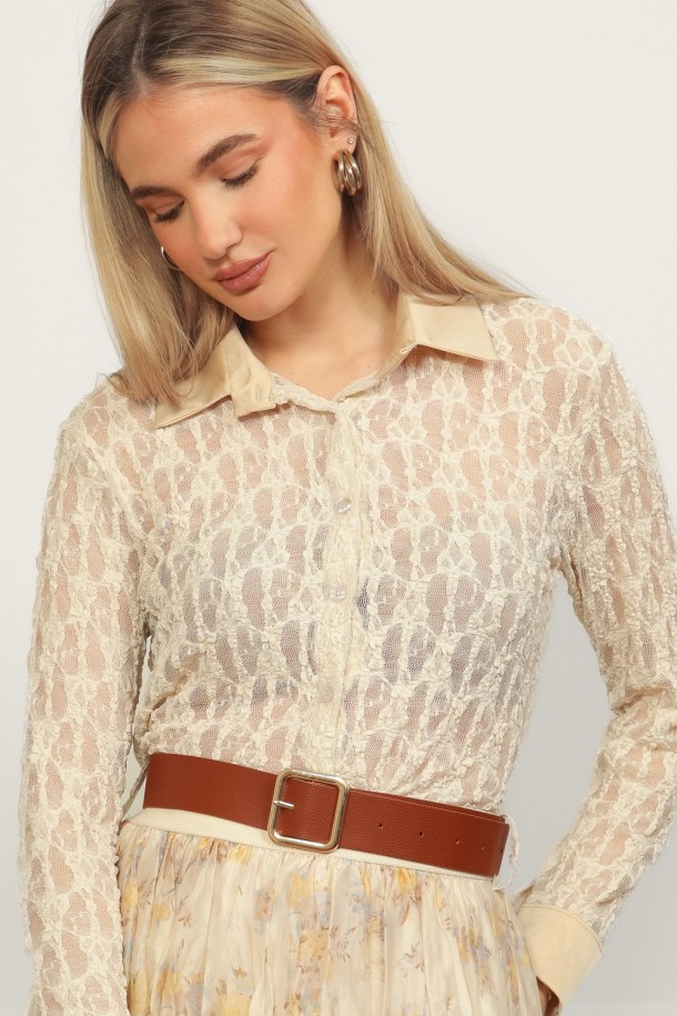 KOŠULJA Ž.I. A2612149 BEŽ