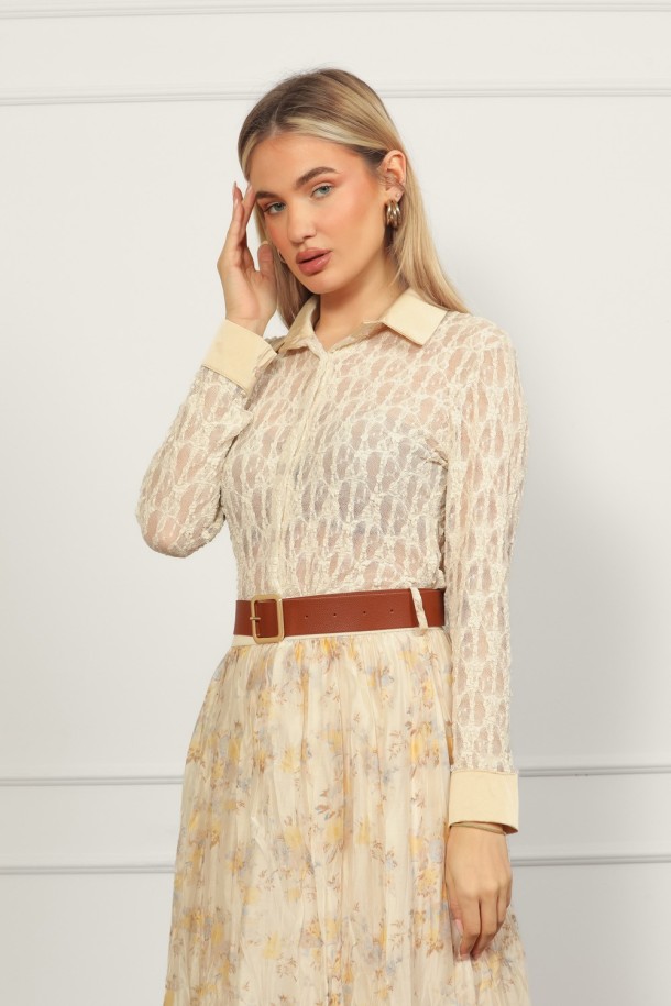 KOŠULJA Ž.I. A2612149 BEŽ