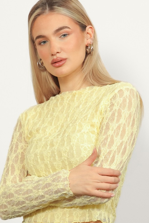 MAJICA Ž.I. A26119923 ŽUTA