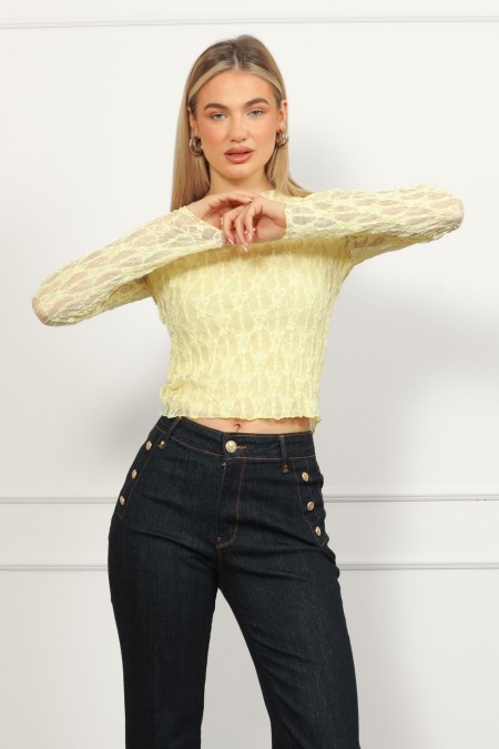 MAJICA Ž.I. A26119923 ŽUTA