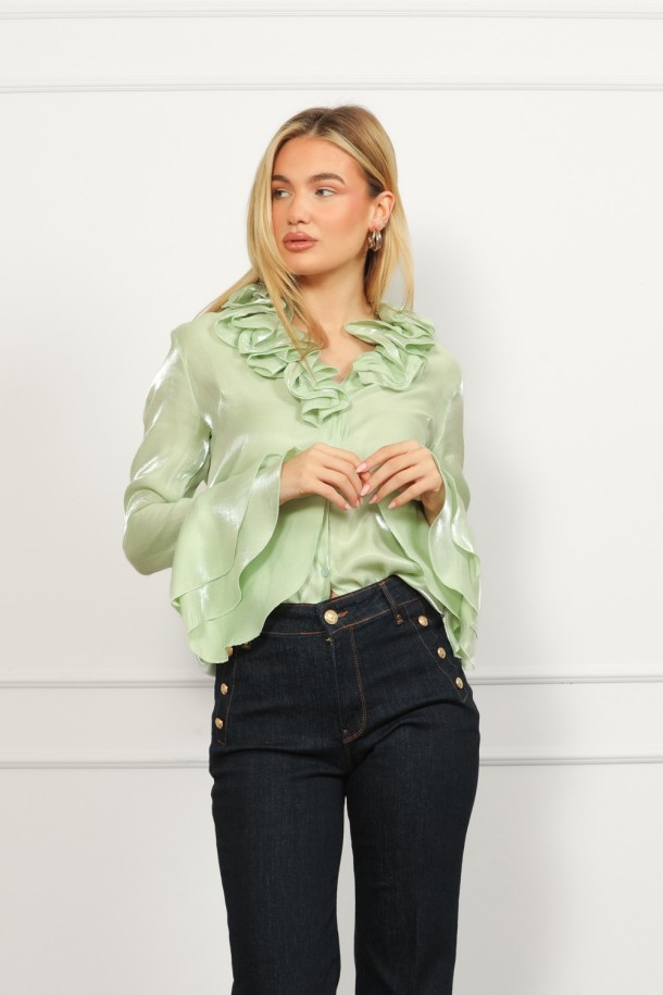 KOŠULJA Ž.I. A2612142 ZELENA