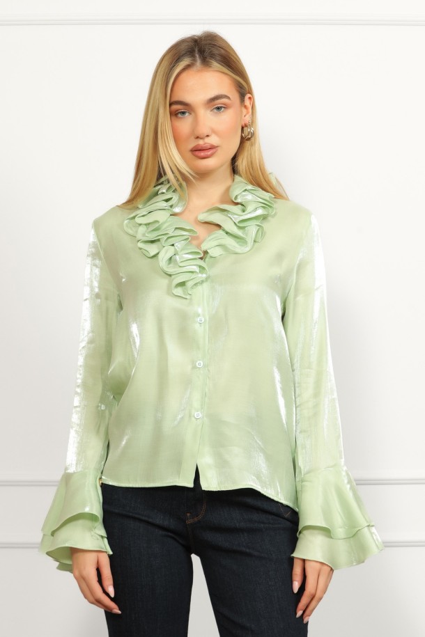 KOŠULJA Ž.I. A2612142 ZELENA