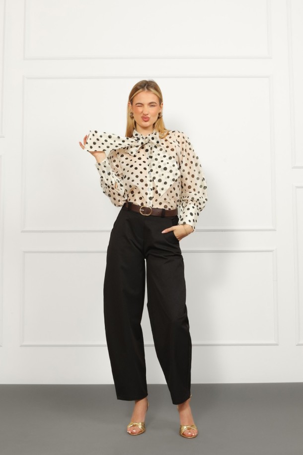 KOŠULJA Ž.I. A26119632 BIJELA S CRNIM