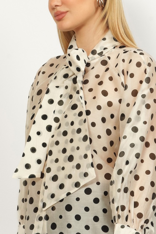 KOŠULJA Ž.I. A26119632 BIJELA S CRNIM