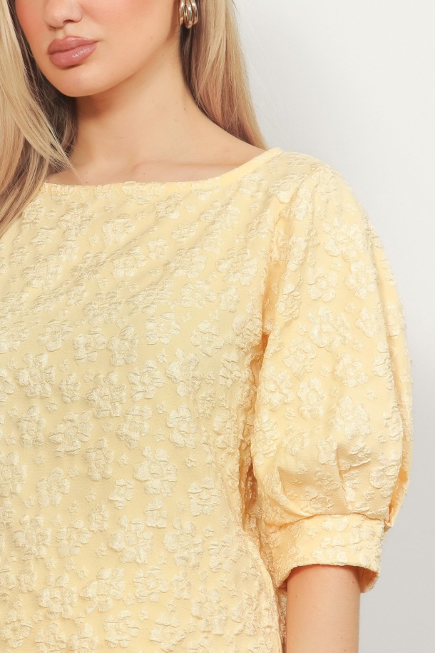 BLUZA Ž.I. A26815407 - ŽUTA