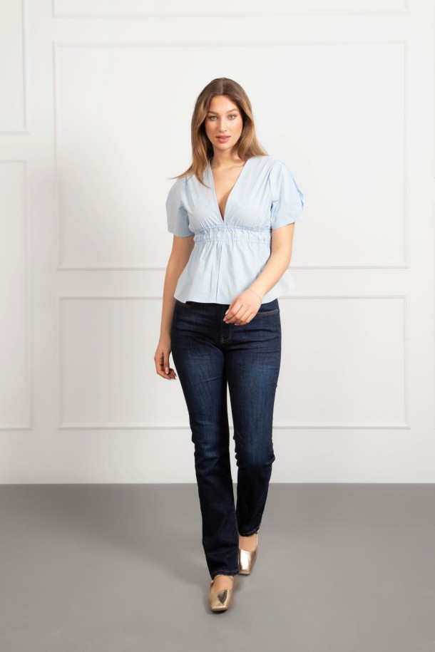 BLUZA Ž.Š. A26639 SV.PLAVA