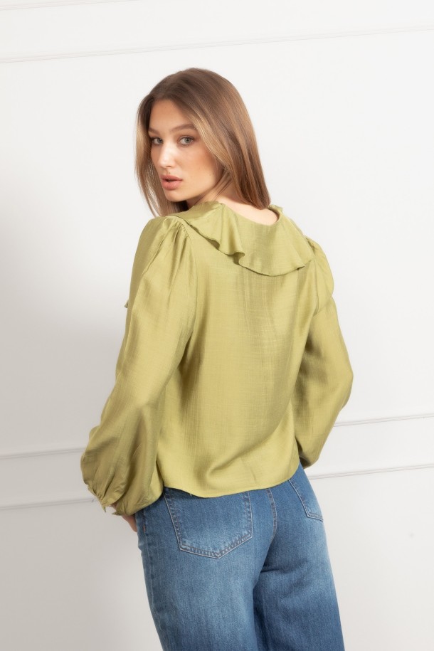 BLUZA Ž.Š. A26628 ZELENA