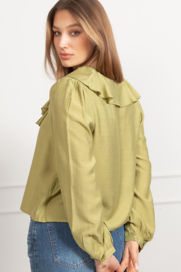 BLUZA Ž.Š. A26628 ZELENA