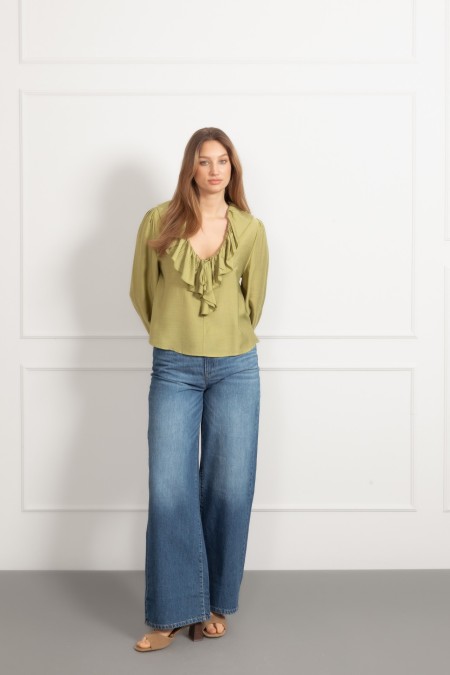 BLUZA Ž.Š. A26628 ZELENA