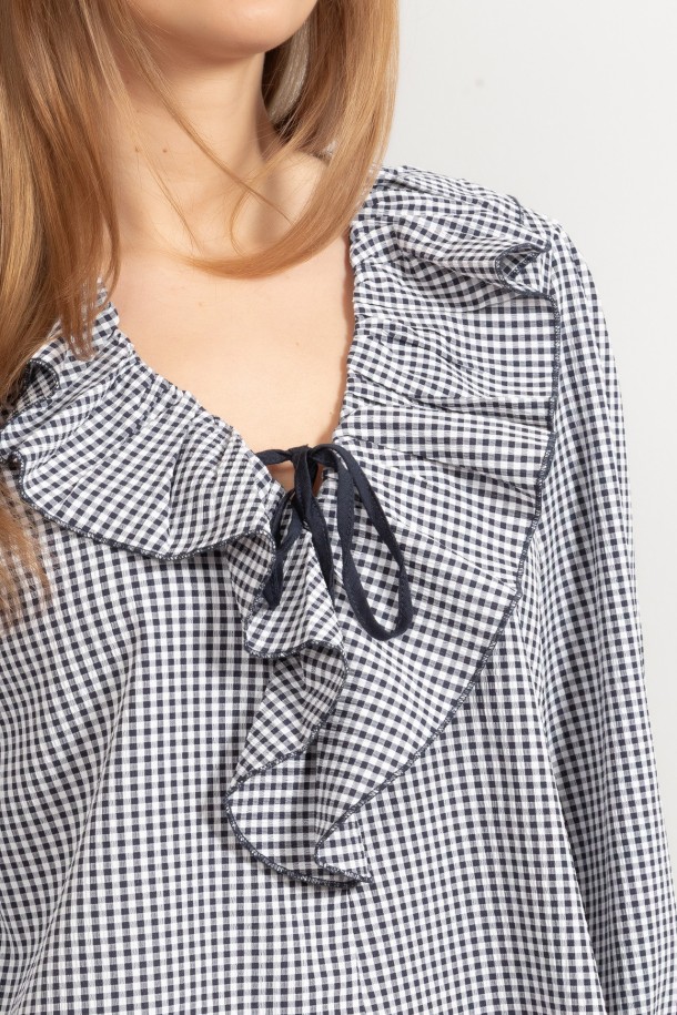 BLUZA Ž.Š. A26627 PLAVA