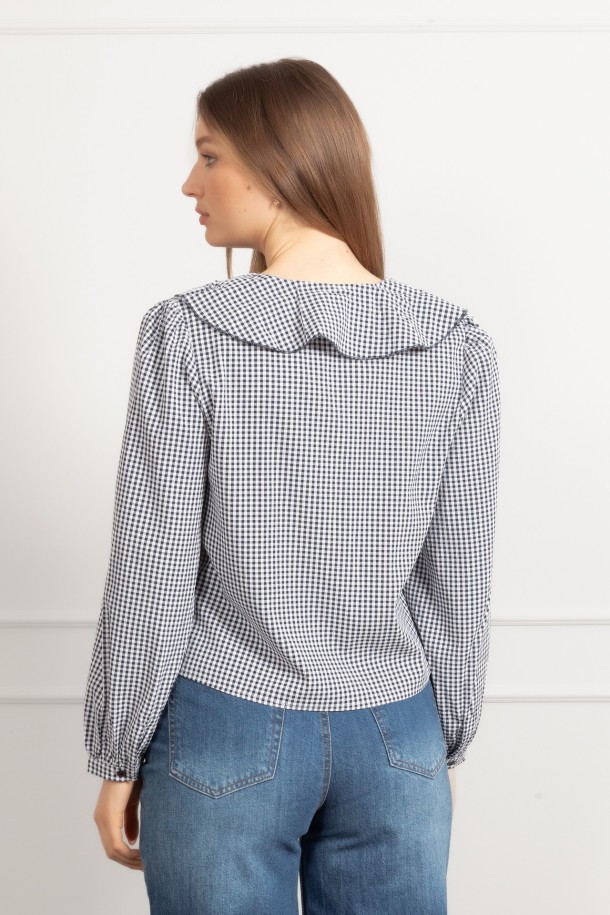 BLUZA Ž.Š. A26627 PLAVA