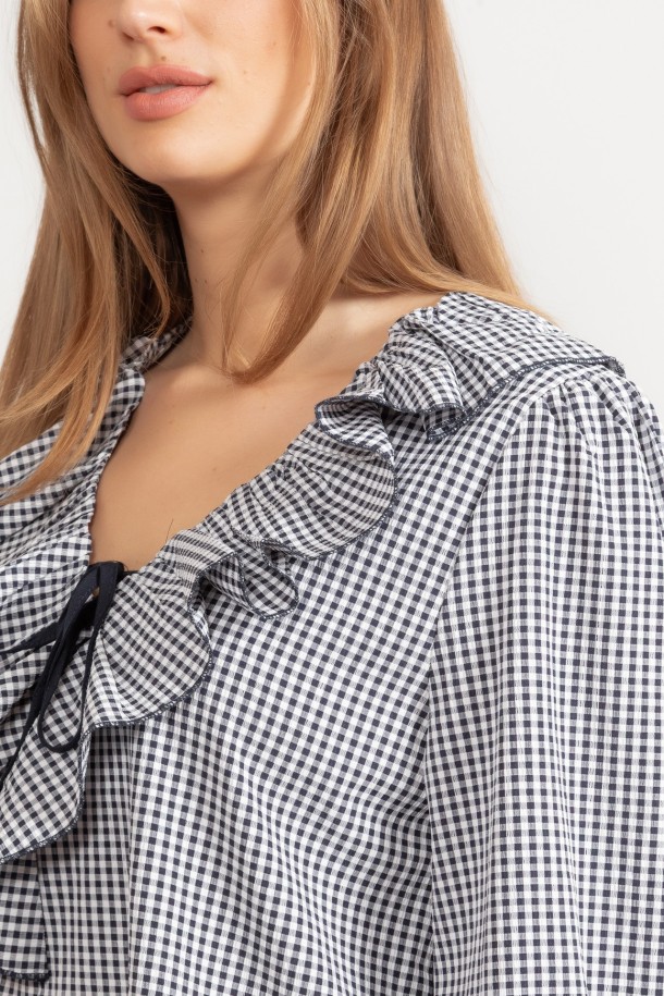 BLUZA Ž.Š. A26627 PLAVA