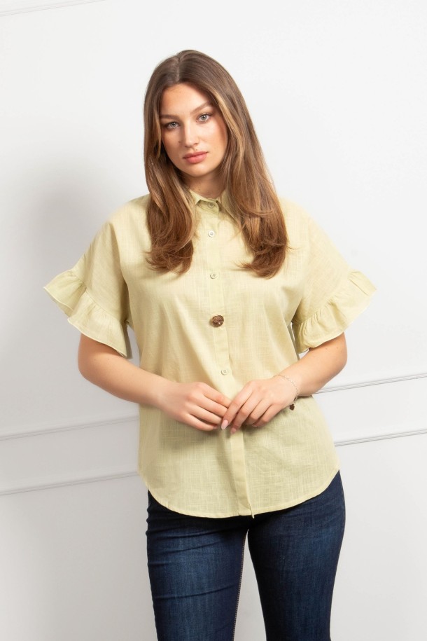 KOŠULJA KR Ž.Š. A26523 ZELENA