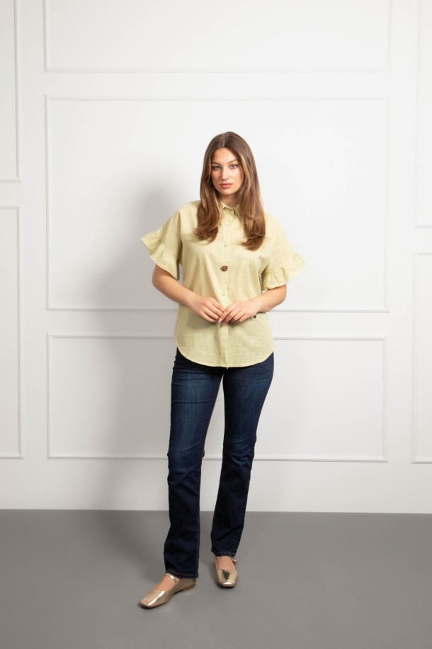 KOŠULJA KR Ž.Š. A26523 ZELENA