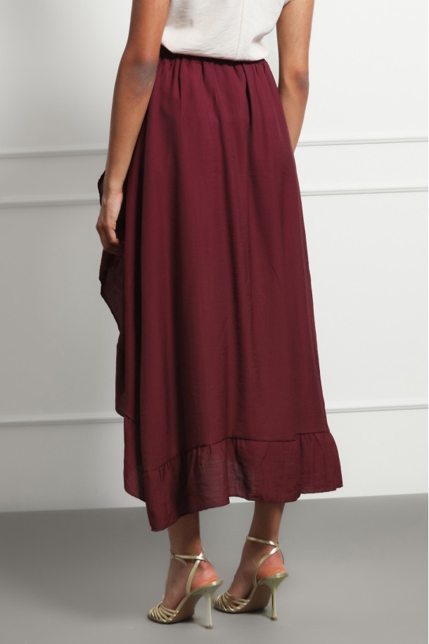 SUKNJA MAXI Ž.I. A2611529 BORDO