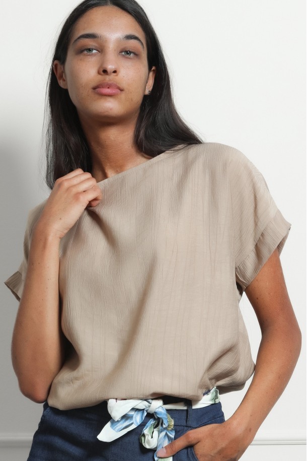 BLUZA Ž.I. A26116192 CAMEL