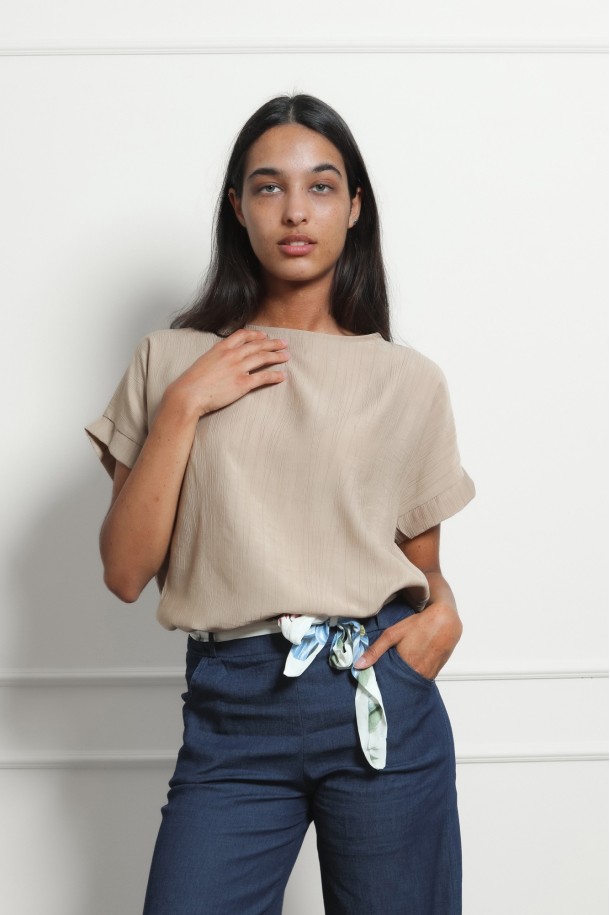 BLUZA Ž.I. A26116192 CAMEL