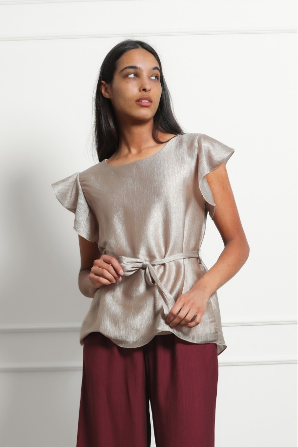 BLUZA Ž.I. A26749552 CAMEL