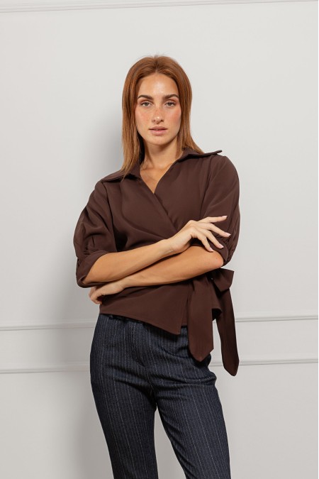 BLUZA 3/4 R Ž.I. B26125058 SMEĐA