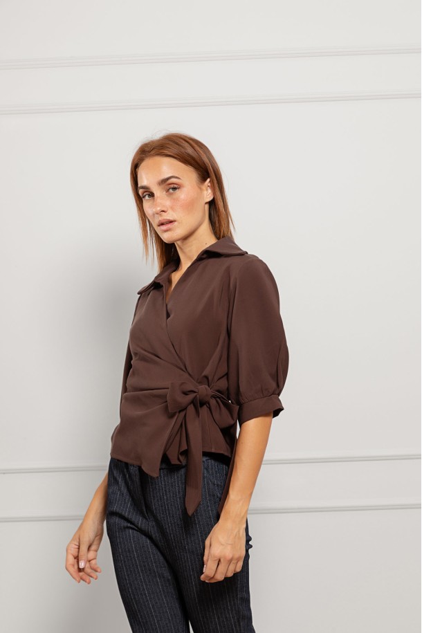 BLUZA 3/4 R Ž.I. B26125058 SMEĐA