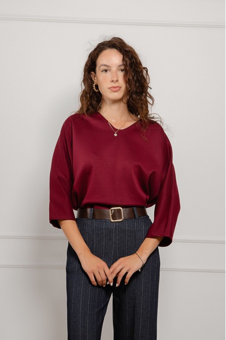 MAJICA Ž.I. B2611852 BORDO